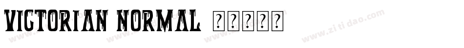 Victorian Normal字体转换